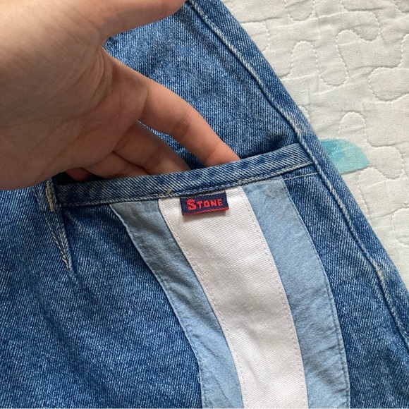 Vintage 90s Super Wide Leg Rave Jeans 🌀 - Picture 4 of 8
